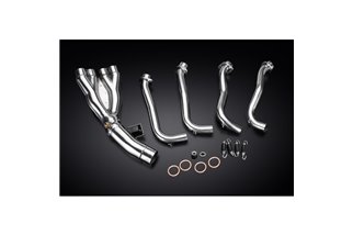 YAMAHA FZ1 FAZER FZ1S 06-15 SCARICO DECAT INOX 4-1 COMPATIBILE OEM