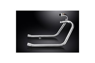 TRIUMPH BONNEVILLE BOBBER STAINLESS DOWNPIPES NOT FOR OEM SILENCERS