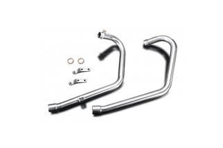 TRIUMPH BONNEVILLE BOBBER STAINLESS DOWNPIPES NOT FOR OEM SILENCERS