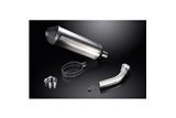 BMW K1200S 2005-2009 343MM X-OVAL TITANIUM BSAU SILENCER EXHAUST KIT