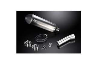 BMW F800GS 08-16 F700GS 12-16 F650GS 08-12 KIT SILENZIATORE TITANIO X-OVAL DA 343 MM