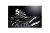 KIT SCARICO SILENZIATORE TONDO IN CARBONIO YAMAHA FJ1100 FJ1200 1984-1987 200MM