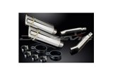 YAMAHA XJ900S DIVERSION 94-03 KIT SCARICO SILENZIATORE TONDO IN ACCIAIO INOX DA 200 MM