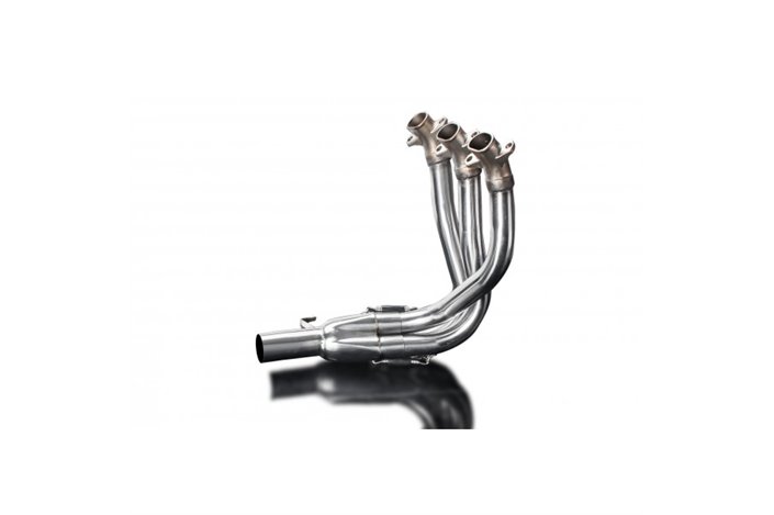 TRIUMPH STREET TRIPLE 765RS 2017-2020 STAINLESS STEEL EXHAUST DOWNPIPES