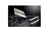 KIT SCARICO SILENZIATORE TONDO IN ACCIAIO INOX YAMAHA TDM900 2002-2013 200MM