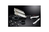 KIT SCARICO SILENZIATORE TONDO IN ACCIAIO INOX YAMAHA TRX850 1995-1999 200MM