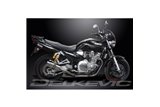 YAMAHA XJR1300 2004-2006 200MM ROUND STAINLESS SILENCER EXHAUST KIT