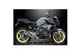 KIT SILENZIATORE DI SCARICO TONDO IN ACCIAIO INOX YAMAHA MT-10 MT10 2016-2021 DA 200 MM