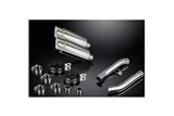 KIT SCARICO SILENZIATORE TONDO IN ACCIAIO INOX YAMAHA FJR1300 2006-2023 200MM