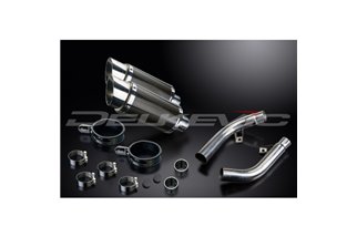 HONDA CBF1000 GT ABS 2006-2011 200MM ROUND CARBON SILENCER EXHAUST KIT