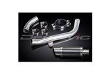 HONDA CBR600RR 05-06 UNDERSEAT 200MM ROUND CARBON SILENCER EXHAUST KIT