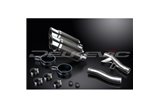 KAWASAKI GTR1000 CONCOURS 86-06 200MM ROUND CARBON SILENCER EXHAUST KIT