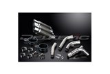 KAWASAKI ZX10R NINJA 2006-2007 200MM ROUND CARBON SILENCER EXHAUST KIT