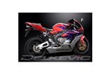 HONDA CBR1000RR FIREBLADE 04-05 200MM ROUND CARBON SILENCER EXHAUST KIT