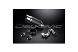 APRILIA TUONO V4 R 2011-2014 KIT SCARICO SILENZIATORE TONDO IN CARBONIO DA 200 MM