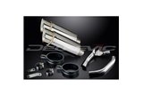 KIT SCARICO SILENZIATORE TONDO IN ACCIAIO INOX HONDA CBR1000F 1987-1999 200MM