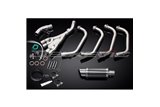 YAMAHA XJ600 DIVERSION 92-04 FULL 4-1 EXHAUST 200MM CARBON ROUND SILENCER