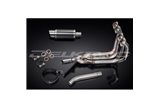 SISTEMA DI SCARICO COMPLETO YAMAHA YZF600R THUNDERCAT 200MM CARBONIO TONDO TUTTI GLI ANNI