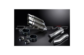 KIT SCARICO SILENZIATORE TONDO IN CARBONIO KAWASAKI Z1000 2010-2020 200MM