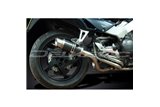 HONDA VFR800FI 98-01 FULL EXHAUST SYSTEM 200MM CARBON ROUND SILENCER