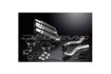 KAWASAKI Z1000SX 2010-19 TOURER 200MM ROUND CARBON SILENCER EXHAUST KIT