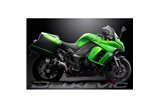 KAWASAKI Z1000SX 2010-19 TOURER 200MM ROUND CARBON SILENCER EXHAUST KIT