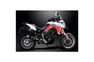 KIT SCARICO TONDO IN CARBONIO DUCATI MULTISTRADA 950 17-18 DECAT 200MM