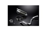 KTM RC390 390 DUKE 17-20 DECAT 200MM KIT SCARICO SILENZIATORE TONDO IN CARBONIO