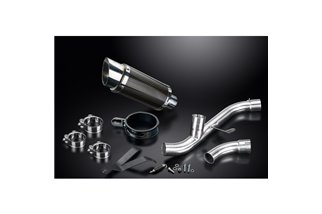 DUCATI SUPERSPORT 939 2017-2019 DECAT 200MM ROUND CARBON EXHAUST KIT