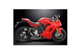 DUCATI SUPERSPORT 939 2017-2019 DECAT 200MM ROUND CARBON EXHAUST KIT