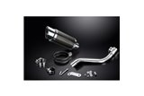 KIT SCARICO SILENZIATORE TONDO IN CARBONIO HONDA CRF250L 2017-2020 200MM