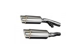 TRIUMPH SPRINT EXECUTIVE 200MM ROUND STAINLESS SILENCER EXHAUST KIT