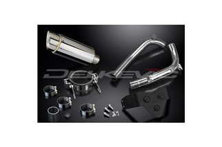 TRIUMPH SPRINT ST1050 2008-2012 200MM ROUND STAINLESS EXHAUST KIT