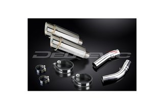 DUCATI 1198 2009-2011 KIT SCARICO SILENZIATORE TONDO INOX DA 200 MM