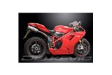 DUCATI 1198 2009-2011 KIT SCARICO SILENZIATORE TONDO INOX DA 200 MM