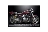 KAWASAKI ZR1100A ZEPHYR 92-95 KIT SCARICO SILENZIATORE TONDO INOX 200MM