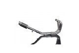 SUZUKI GSF1250 BANDIT 07-16 FULL EXHAUST SYSTEM 200MM CARBON ROUND SILENCER