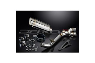 KIT SCARICO SILENZIATORE TONDO IN ACCIAIO INOX DECAT 200MM HONDA CB1000R-RA 2008-2017