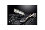 KIT SCARICO SILENZIATORE TONDO IN ACCIAIO INOX DECAT 200MM HONDA CB1000R-RA 2008-2017