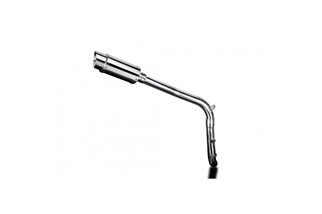 TRIUMPH SPRINT ST1050 2005-2007 200MM ROUND STAINLESS EXHAUST KIT