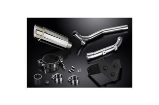 TRIUMPH SPRINT ST1050 2005-2007 200MM ROUND STAINLESS EXHAUST KIT