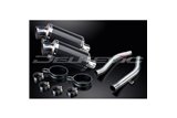 KAWASAKI Z1000 2003-2006 KIT SCARICO SILENZIATORE OVALE IN CARBONIO DA 225 MM