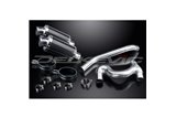 KIT SCARICO SILENZIATORE OVALE IN CARBONIO HONDA VFR800 VTEC 2002-2013 225MM