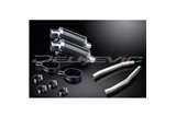 SUZUKI GSX1300R HAYABUSA 2008-2020 KIT SCARICO SILENZIATORE OVALE IN CARBONIO DA 225 MM