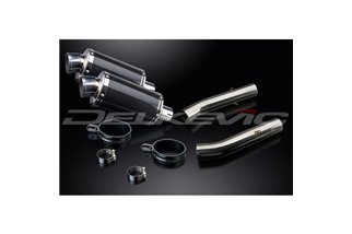 APRILIA TUONO1000R FACTORY 06-10 225MM OVAL CARBON SILENCER EXHAUST KIT