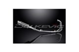 KAWASAKI 250R NINJA 2008-2013 SCARICO COMPLETO 2-1 SILENZIATORE TONDO IN CARBONIO DA 200 MM