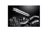 DUCATI MULTISTRADA 1200S 1260S 2015- KIT SCARICO TONDO INOX TOURING 350MM