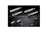 KAWASAKI VN1600 CLASSIC 03-08 KIT SCARICO SILENZIATORE PERSONALIZZATO 410MM BULLNOSE