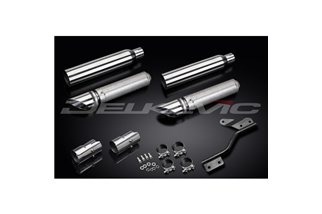 KAWASAKI VN1600 CLASSIC 03-08 KIT SCARICO SILENZIATORE PERSONALIZZATO 410MM SLASHCUT