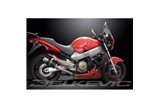 HONDA CB1100SF X11 1999-02 SCARICO COMPLETO 4-2 SILENZIATORI TONDO IN CARBONIO DA 200 MM